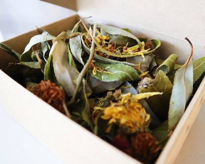 Dried Loose Willow Leaves